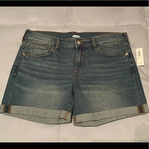NWT. Old navy. Blue jean shorts.